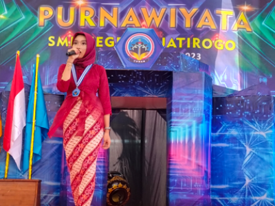 Penampilan hiburan oleh Alenta Delya Zheviska