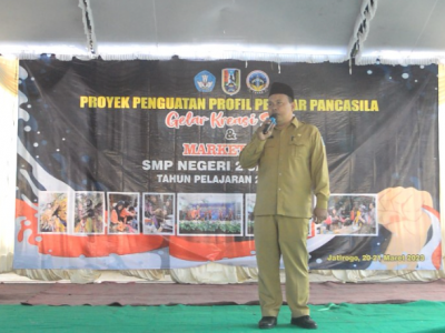 Sambutan dan Pembukaan Gelar Seni & Market Day