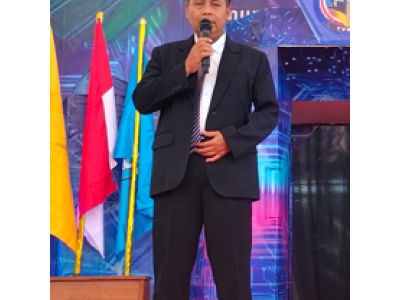 Pembacaan doa oleh bapak Ahmad Zaini, S.Ag